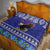 American Samoa Christmas Quilt Manuia le Kerisimasi Polynesian Tribal - Wonder Print Shop