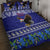 American Samoa Christmas Quilt Bed Set Manuia le Kerisimasi Polynesian Tribal - Wonder Print Shop
