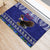 American Samoa Christmas Rubber Doormat Manuia le Kerisimasi Polynesian Tribal - Wonder Print Shop