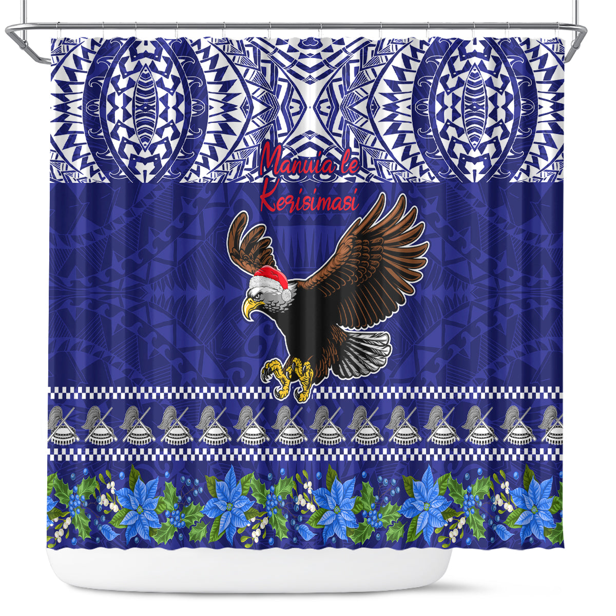 american-samoa-christmas-shower-curtain-manuia-le-kerisimasi-polynesian-tribal