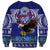 American Samoa Christmas Sweatshirt Manuia le Kerisimasi Polynesian Tribal - Wonder Print Shop