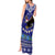American Samoa Christmas Tank Maxi Dress Manuia le Kerisimasi Polynesian Tribal - Wonder Print Shop