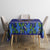 Personalised American Samoa Christmas Tablecloth Manuia le Kerisimasi Polynesian Tribal - Wonder Print Shop