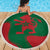 Morocco Proclamation Day With Flag Color Beach Blanket LT9 - Wonder Print Shop