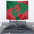Morocco Proclamation Day With Flag Color Tapestry - Wonder Print Shop