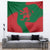 Morocco Proclamation Day With Flag Color Tapestry - Wonder Print Shop
