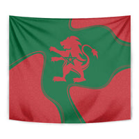 Morocco Proclamation Day With Flag Color Tapestry - Wonder Print Shop