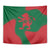 Morocco Proclamation Day With Flag Color Tapestry - Wonder Print Shop