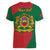 morocco-proclamation-day-with-flag-color-women-v-neck-t-shirt