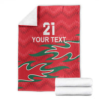 Custom Oman Cricket Blanket 2016 Vintage Away Retro