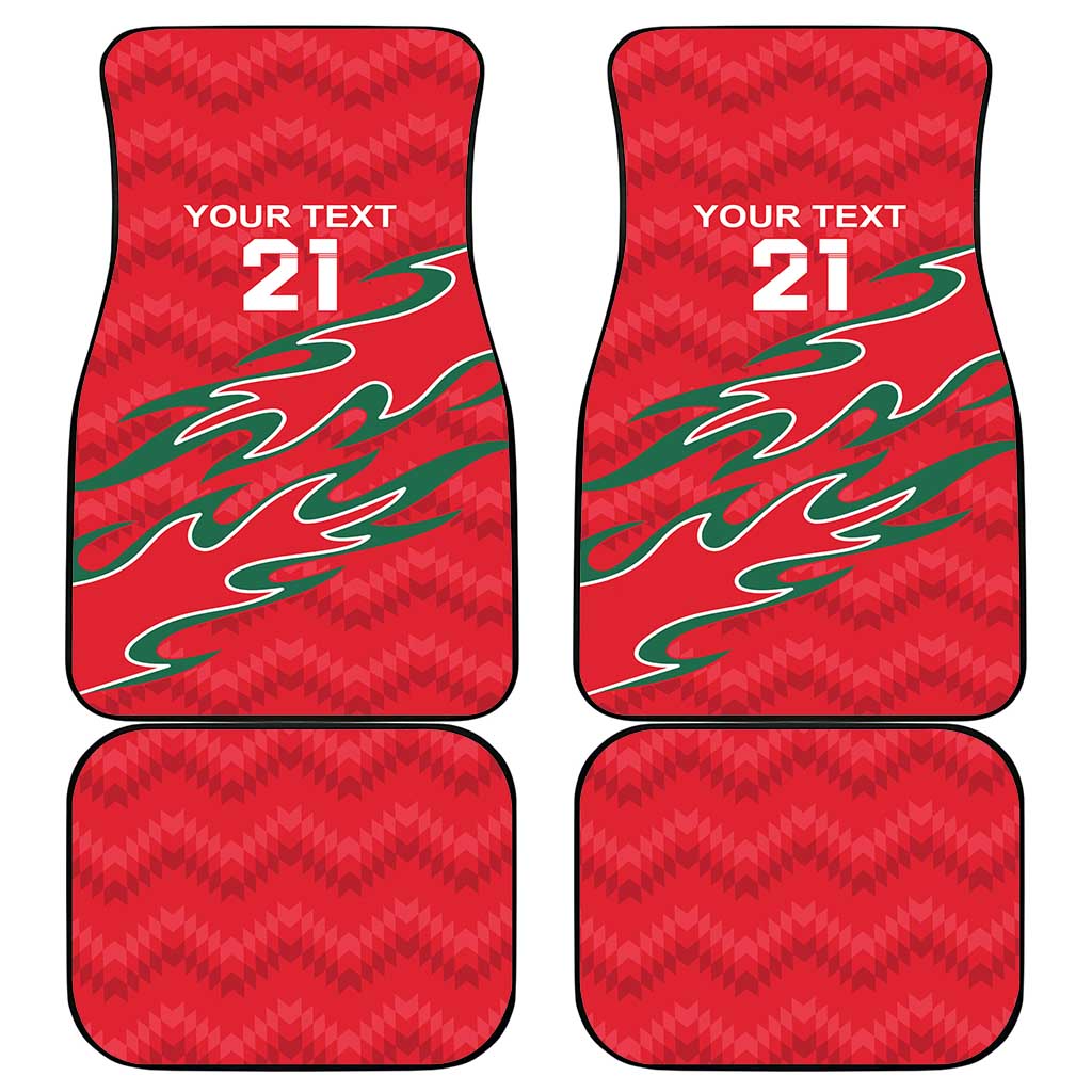 Custom Oman Cricket Car Mats 2016 Vintage Away Retro LT9 - Wonder Print Shop