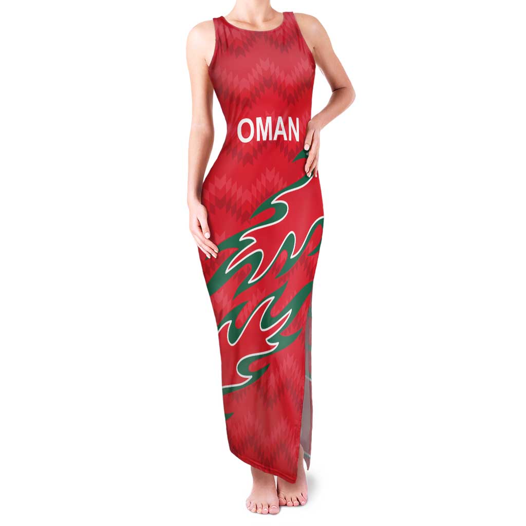 Custom Oman Cricket Family Matching Tank Maxi Dress and Hawaiian Shirt 2016 Vintage Away Retro - Wonder Print Shop
