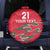 Custom Oman Cricket Spare Tire Cover 2016 Vintage Away Retro - Wonder Print Shop