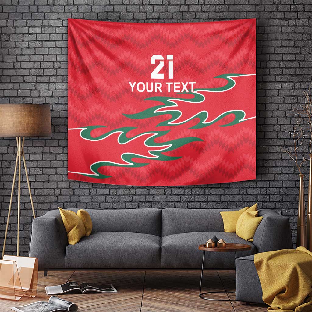 Custom Oman Cricket Tapestry 2016 Vintage Away Retro - Wonder Print Shop