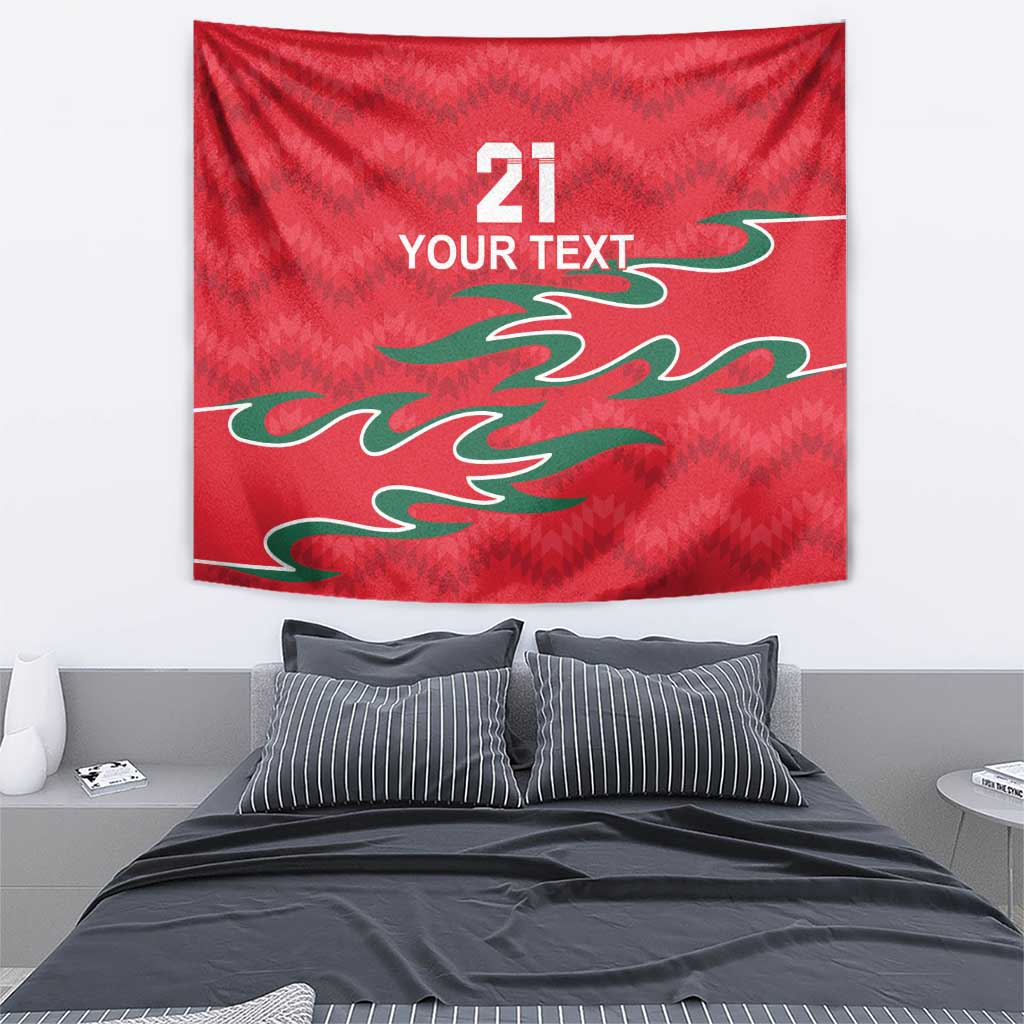 Custom Oman Cricket Tapestry 2016 Vintage Away Retro - Wonder Print Shop