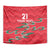 Custom Oman Cricket Tapestry 2016 Vintage Away Retro - Wonder Print Shop