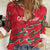 Custom Oman Cricket Women Casual Shirt 2016 Vintage Away Retro - Wonder Print Shop