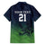 Custom Qatar Cricket Hawaiian Shirt Green Sporty Pattern - Wonder Print Shop