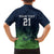 Custom Qatar Cricket Hawaiian Shirt Green Sporty Pattern - Wonder Print Shop