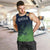 Custom Qatar Cricket Men Tank Top Green Sporty Pattern - Wonder Print Shop