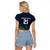 Custom Qatar Cricket Raglan Cropped T Shirt Green Sporty Pattern - Wonder Print Shop