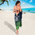 Custom Qatar Cricket Sarong Green Sporty Pattern - Wonder Print Shop