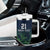 Custom Qatar Cricket Tumbler With Handle Green Sporty Pattern - Wonder Print Shop