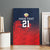 Custom Qatar Cricket Canvas Wall Art Red Sporty Pattern LT9 - Wonder Print Shop