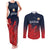 Custom Qatar Cricket Couples Matching Tank Maxi Dress and Long Sleeve Button Shirt Red Sporty Pattern LT9 - Wonder Print Shop