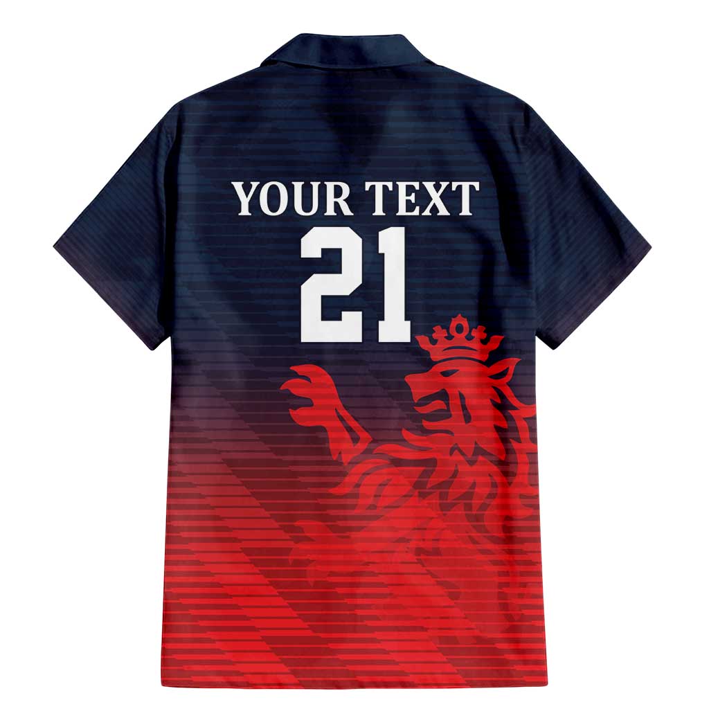 Custom Qatar Cricket Family Matching Mermaid Dress and Hawaiian Shirt Red Sporty Pattern LT9 - Wonder Print Shop