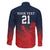 Custom Qatar Cricket Family Matching Puletasi and Hawaiian Shirt Red Sporty Pattern - Wonder Print Shop