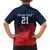 Custom Qatar Cricket Family Matching Short Sleeve Bodycon Dress and Hawaiian Shirt Red Sporty Pattern - Wonder Print Shop