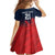 Custom Qatar Cricket Family Matching Short Sleeve Bodycon Dress and Hawaiian Shirt Red Sporty Pattern - Wonder Print Shop