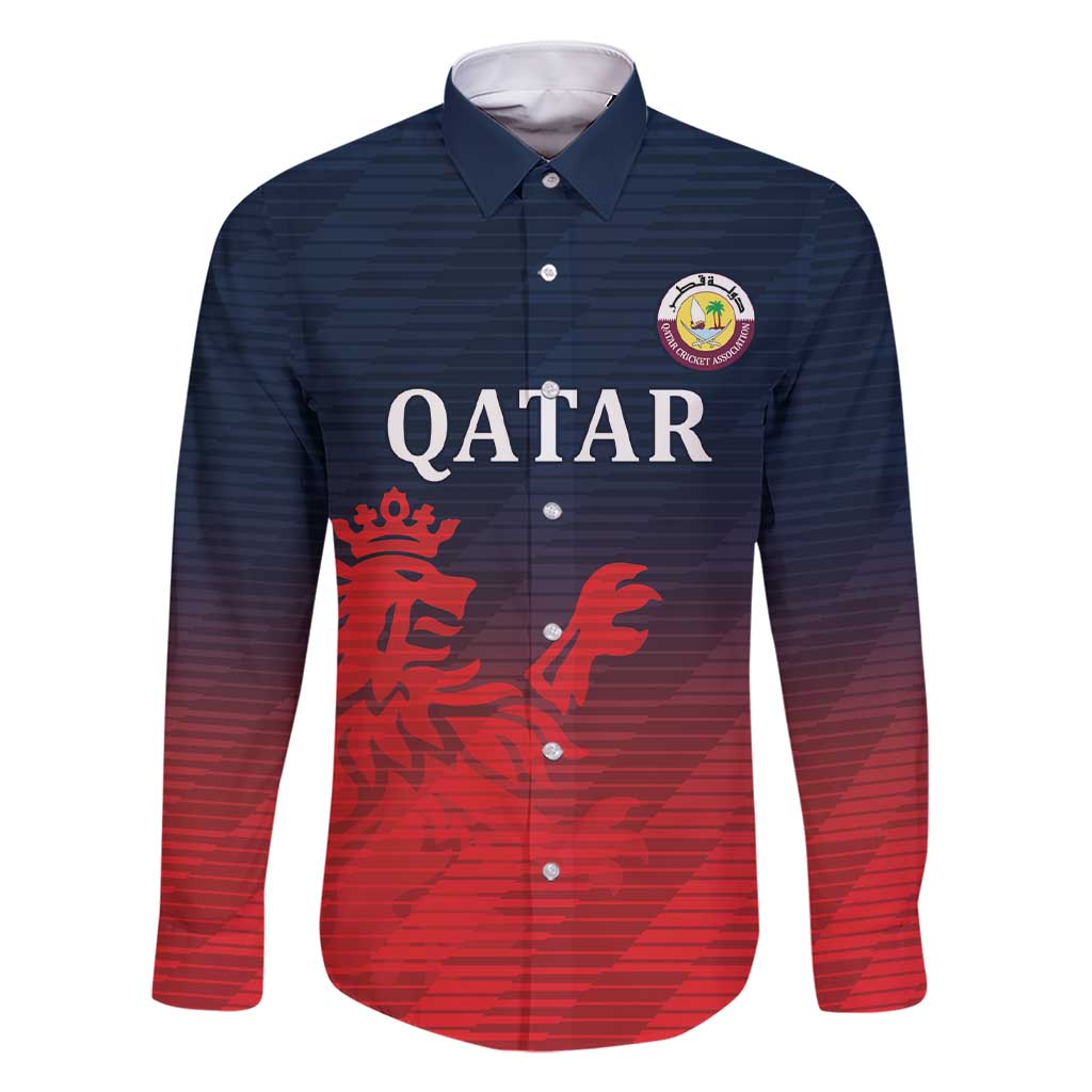 Custom Qatar Cricket Family Matching Short Sleeve Bodycon Dress and Hawaiian Shirt Red Sporty Pattern - Wonder Print Shop