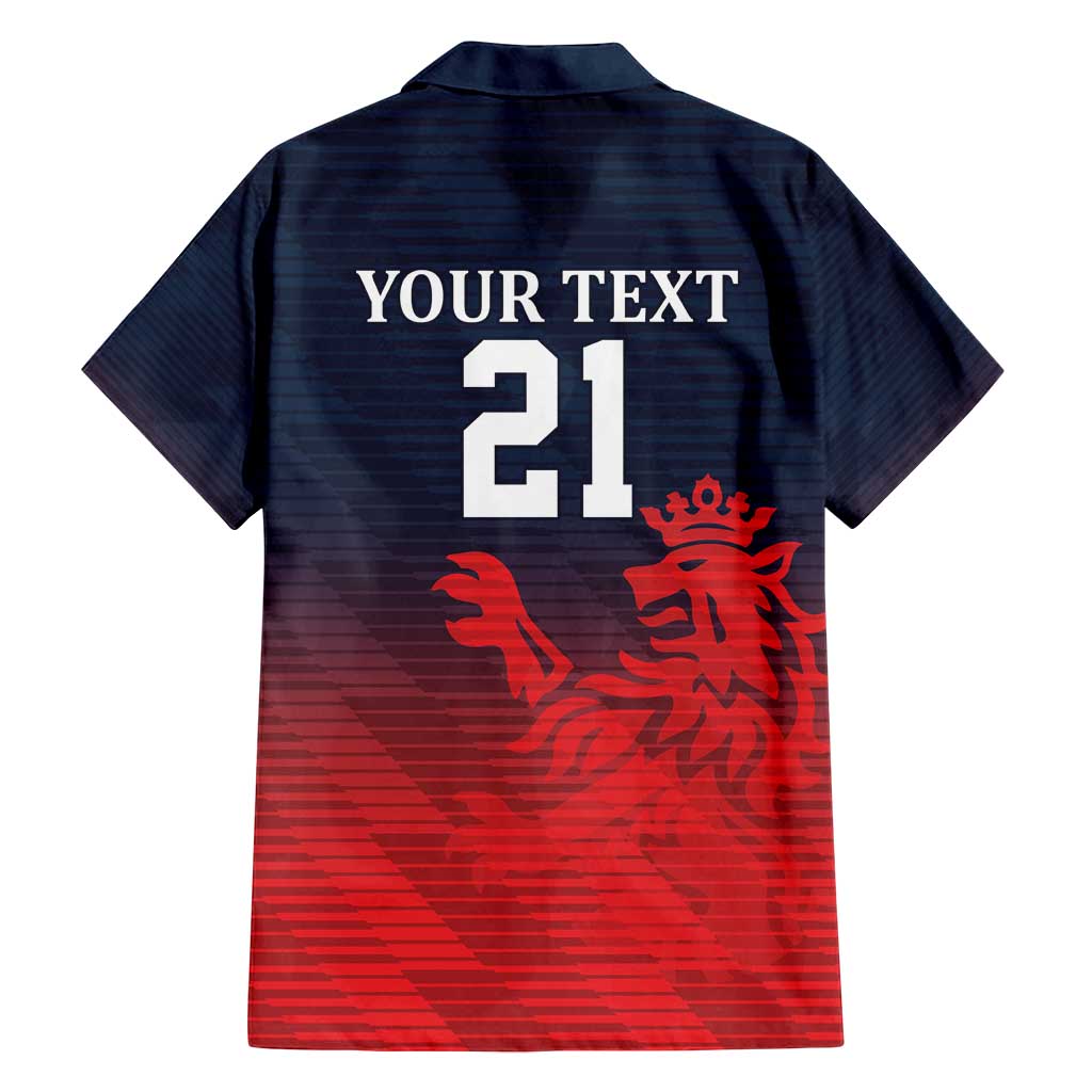 Custom Qatar Cricket Family Matching Tank Maxi Dress and Hawaiian Shirt Red Sporty Pattern - Wonder Print Shop