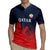 Custom Qatar Cricket Rugby Jersey Red Sporty Pattern - Wonder Print Shop