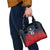 Custom Qatar Cricket Shoulder Handbag Red Sporty Pattern
