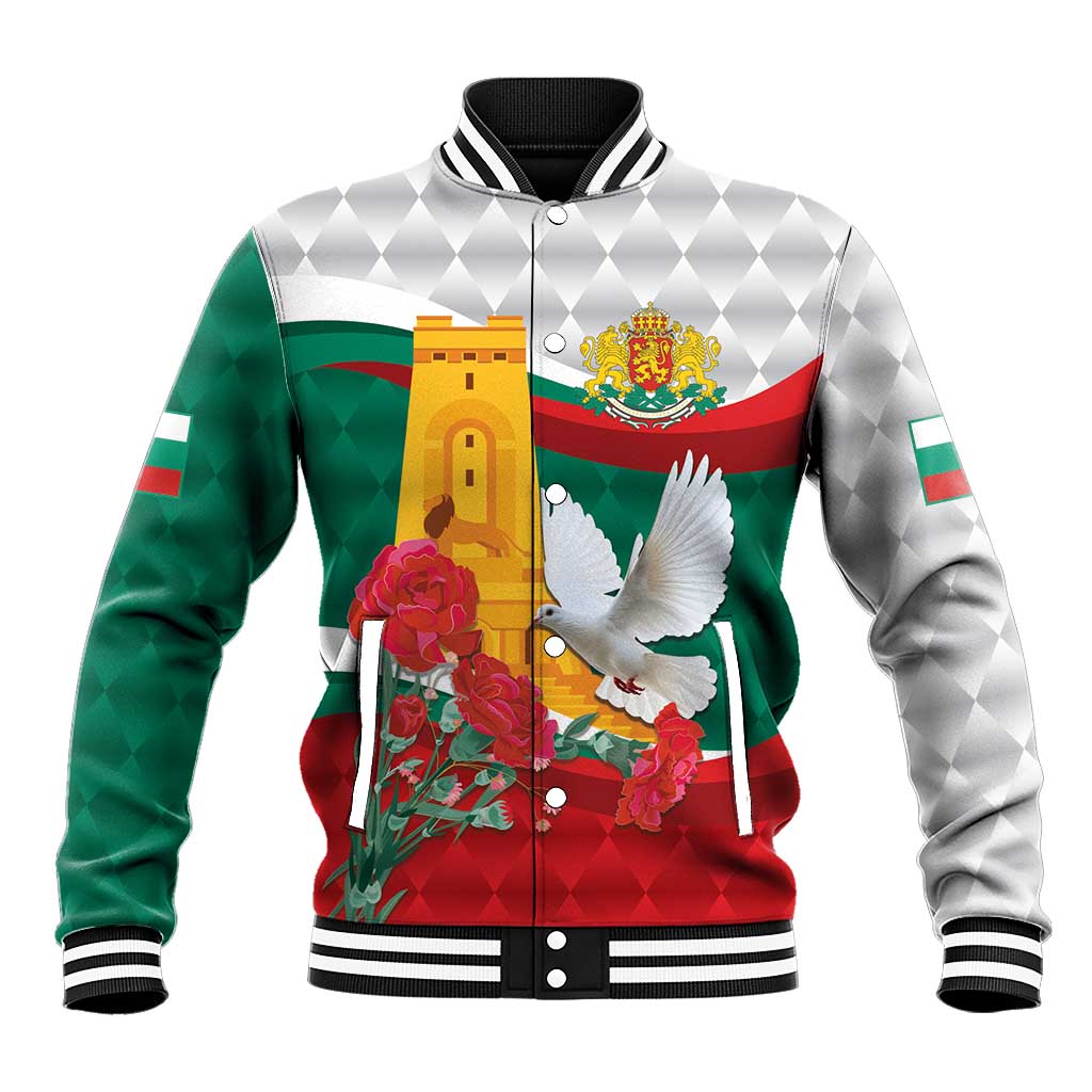 Bulgaria Liberation Personalized Baseball Jacket Suedinenieto Pravi Silata