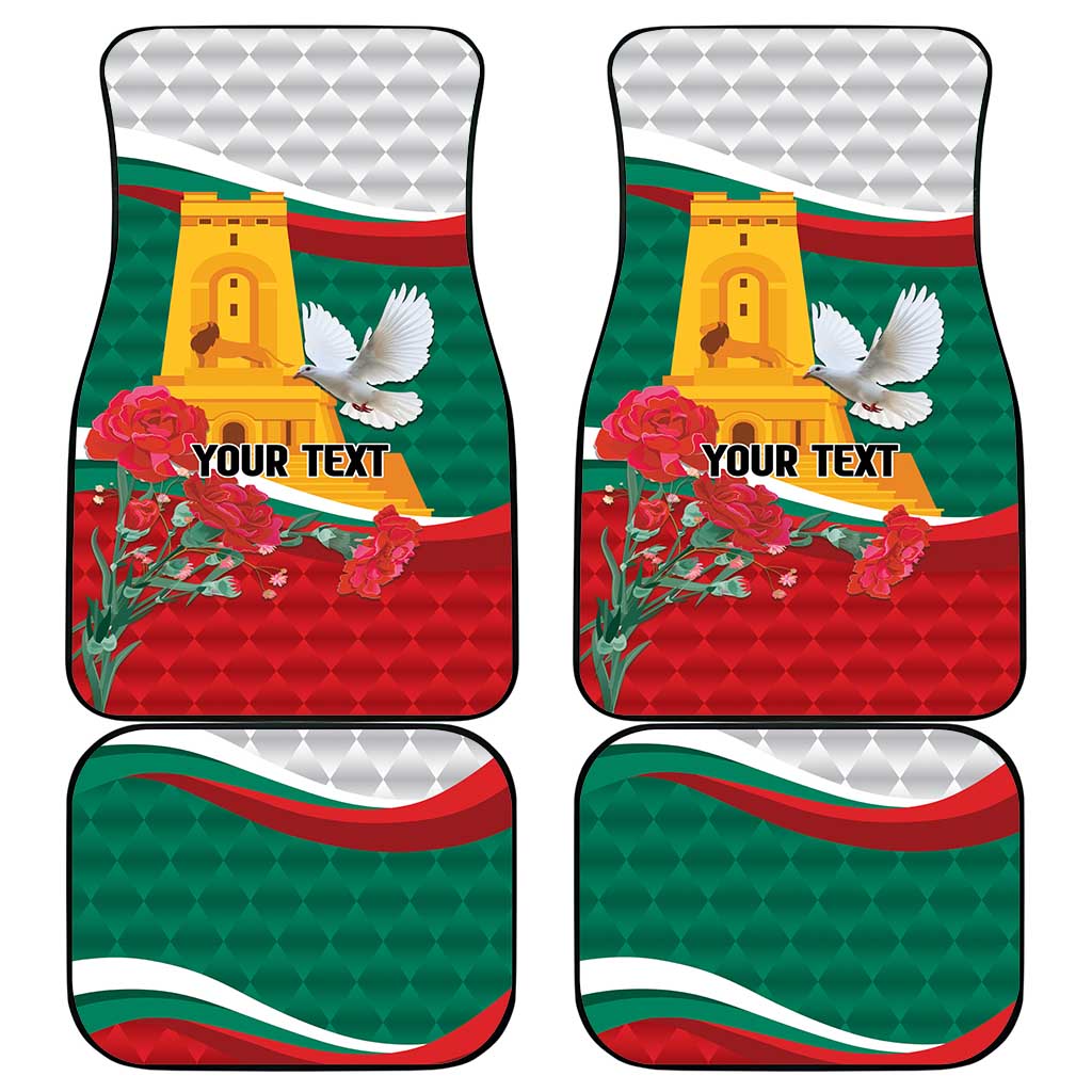 Bulgaria Liberation Personalized Car Mats Suedinenieto Pravi Silata