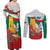 Bulgaria Liberation Personalized Couples Matching Off Shoulder Maxi Dress and Long Sleeve Button Shirt Suedinenieto Pravi Silata
