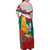 Bulgaria Liberation Personalized Family Matching Off Shoulder Maxi Dress and Hawaiian Shirt Suedinenieto Pravi Silata