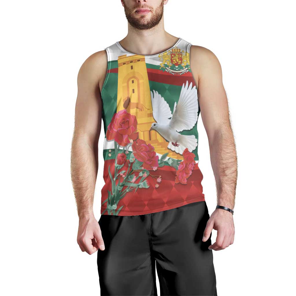 Bulgaria Liberation Personalized Men Tank Top Suedinenieto Pravi Silata
