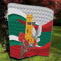 Bulgaria Liberation Personalized Quilt Suedinenieto Pravi Silata