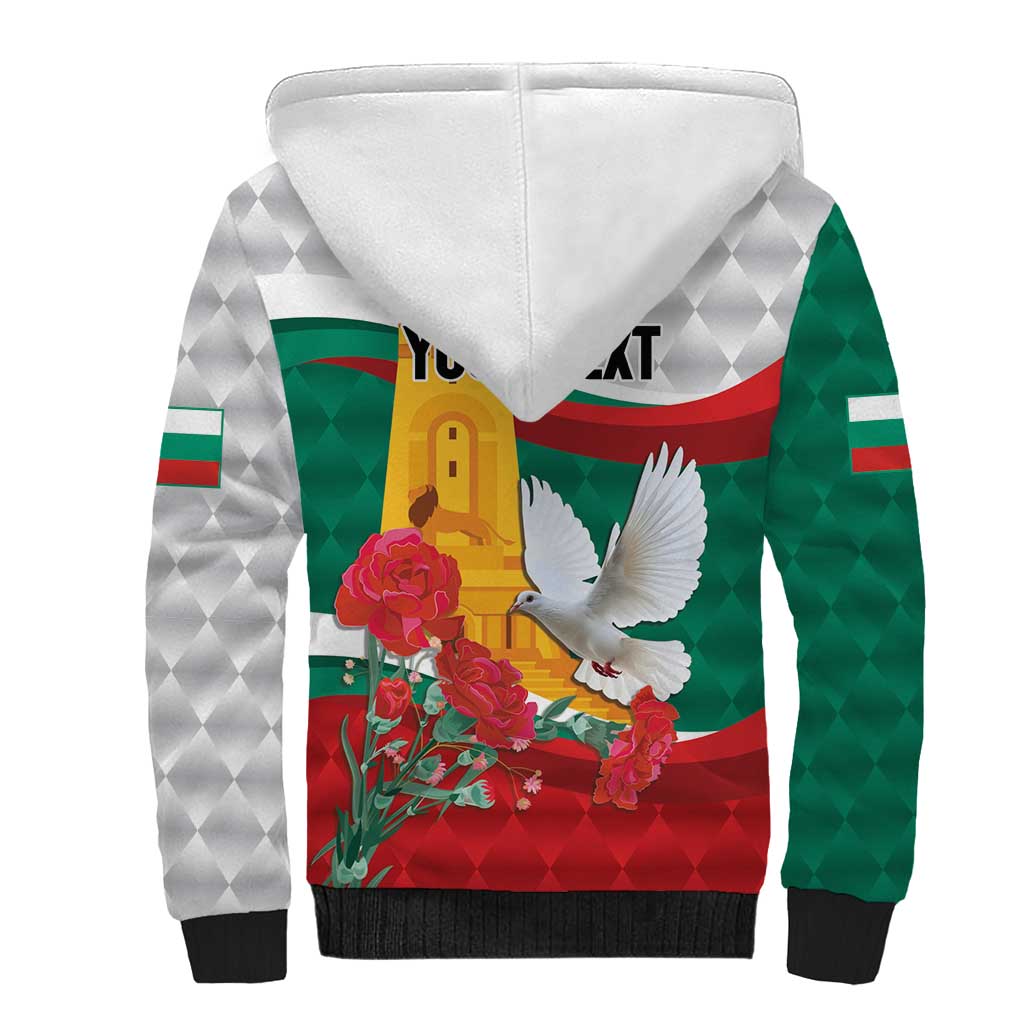 Bulgaria Liberation Personalized Sherpa Hoodie Suedinenieto Pravi Silata