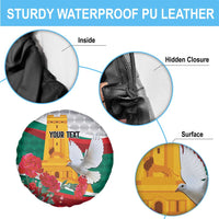 Bulgaria Liberation Personalized Spare Tire Cover Suedinenieto Pravi Silata