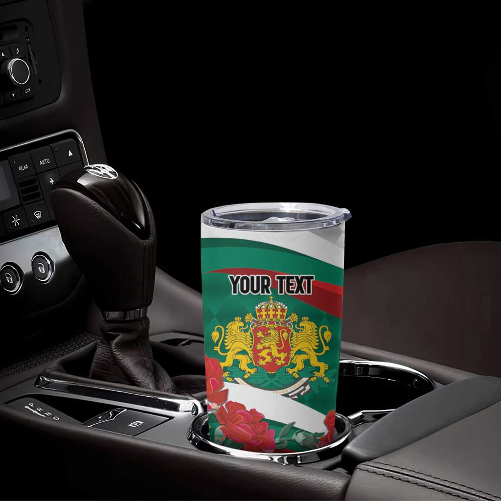 Bulgaria Liberation Personalized Tumbler Cup Suedinenieto Pravi Silata