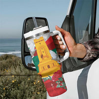 Bulgaria Liberation Personalized Tumbler With Handle Suedinenieto Pravi Silata