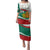 Republic of Bulgaria Personalized Family Matching Puletasi and Hawaiian Shirt Crowned Golden Lion Suedinenieto Pravi Silata