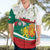 Republic of Bulgaria Personalized Hawaiian Shirt Crowned Golden Lion Suedinenieto Pravi Silata
