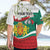 Republic of Bulgaria Personalized Hawaiian Shirt Crowned Golden Lion Suedinenieto Pravi Silata